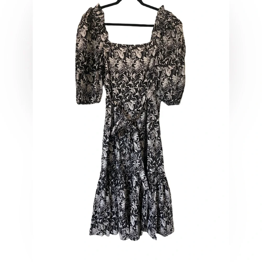 NWT St. Roche Sustainable Floral Wrap Dress - Picture 5 of 12